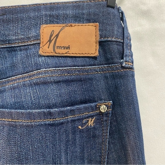 Mavi Kerry jeans mid rise straight leg blue stretch denim medium waist size 31 - Picture 9 of 13